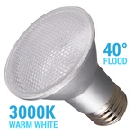 Satco S29406 Led 120v 6.5w Par20 Medium E26 Base Dimmable 30k Warm White Bulb. Fixed Price $6.95.
