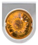 Gg Grand General 82384 Chrome L Bracket With Light Amber Watermelon Glass Lite,. Fixed Price $19.99.