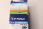 Westinghouse Tubular Style Antique Filament Led Light Bulb 6.5w 120v. Fixed Price $5.10.