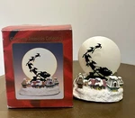Great American Fun Corp Vtg Santa Sleigh Over Rooftops Shadow Caster Night Light. Fixed Price $26.00.