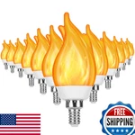 Ohlgt Upgrade E12 Flame Bulbs 12 Pack, 3 Mode Led Candelabra 2.0 Watt Warm White. Fixed Price $74.06.