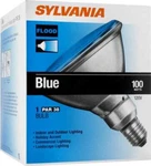 100par/fl/b/rp Syl 100w Par38 Blue120v Sylvania. Fixed Price $8.00.