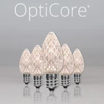 25 C7 Led Shatterproof Christmas Lights Unbreakable Opticore Replacement Bulbs. Fixed Price $38.99.