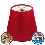 Royal Designs, Inc. Clip On Chandelier Shade Cs-1103-5red, Red, 3 X 5 4.5. Fixed Price $37.89.