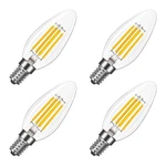 Luxrite Led E12 Candelabra Bulb, 8w=75w, 1000lm, 2700k, Dimmable, Wet Rated 4pk. Fixed Price $29.99.