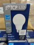 12- Tcp Led Light Bulbs 9 = 60 Watt 60w 4100k Cool White A19. Fixed Price $41.00.