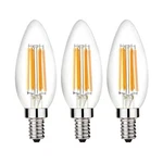 Beonllay 12 Volt Led Candelabra Light Bulb 12-24 Warm 6w-2700k-3 Pack. Fixed Price $23.15.
