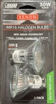 Feit Electric Mr16/gu10 Twist Lock Xenon 50 Watt Flood 120v Bi-pin Lamp- 2 Pack. Fixed Price $11.00.