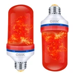 Omk - Christmas Decor Led Flame Effect Light Bulbs 2 Pack, Red 2pack. Fixed Price $23.23.