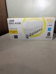 Feit Electric Decade Light Bulbs 8 Pack 60 Watt 800 Lumens. Fixed Price $17.99.