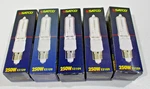 Lot Of 5 Satco S3109 120v 250-watt T4.5 E11 Base Light Bulbs, Clear. Fixed Price $26.95.
