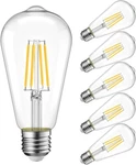 Lvwit St21 Led Filament Bulb 5w(40 Watt Equivalent) Dimmable 2700k Warm White Vi. Fixed Price $21.99.