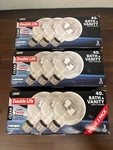 (set Of 3) Feit Electric 40-watt G25 120v Light 12 Bulbs For Bath & Vanity. Fixed Price $30.00.