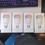 Yeelight 1se E27 Smart Led Bulb W/ Color & Temperature Control Via Wifi (4 Pack). Fixed Price $35.00.