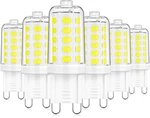 Maxvolador G9 Led Bulb Dimmable, Daylight White 6000k, 40w T4. Fixed Price $21.82.