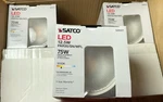 Satco 12.5w Par30 Led Bulbs 3000k Dimmable Indoor/outdoor Flood Light 75w. Fixed Price $36.99.