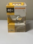 Sylvania 40 Watt Decor Light Bulb Globe G25 1500 Hrs 120-125v S84533. Fixed Price $14.99.