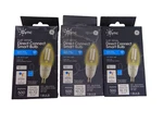 Lot Of 3 Cync By Ge, Soft Direct Connect Smart Bulb Candelabra. Fixed Price $23.39.