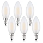 E12 Led Bulb 25w Equivalent Frosted Candelabra Light Bulbs Sofe White 3000k 2.... Fixed Price $31.36.
