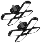 2 Pack Led Garage Light, 150w 15000lm 6500k Shop Lights, Lights Ce.... Fixed Price $31.67.