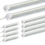 Szskying 10 Pack Led Shop Light,8ft 72w 7200lm 6500k,t8 Light Fixtrue Dayligh.... Fixed Price $260.50.