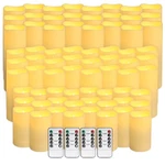 72-pack Led Flameless Candles With Remote Control - Perfect For Home, Parties.... Fixed Price $149.35.