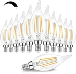 Brimax Dimmable E12 Led Candle Light Bulbs C35t 4w(40w) Chandelier 12 Pack. Fixed Price $29.99.