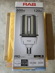 Rab Corn Cob 120w 4000k Ex39 Mogul Base Led Hid Retrofit Lamp Replaces 600w Mh. Fixed Price $109.00.