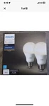 Philips Hue White A19 2-pack Bulbs 60w Equivalent Brand New No Box Not Refurbs!. Fixed Price $44.99.
