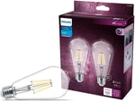 Philips Led Vintage Flicker-free Clear Straight St19 Dimmable, Eyecomfort Tec.... Fixed Price $9.19.