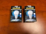 New 2pk Sensor Brite Led Bulb W/battery Backup Rechargable 60w Dimmable E26 Base. Fixed Price $29.49.