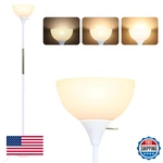 Lalisu Led Floor Lamp, 3-way Dimmable Standing Rotary, E26 Bulb Inc. Fixed Price $46.53.