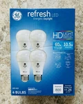 Ge Refresh Led Light Bulbs, 10 Watts (60 Watt Equivalent) Daylight Hd Light,. Fixed Price $10.89.