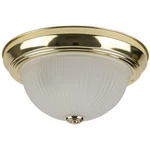 Diodesy 11" Dome Ceiling Fixture Polished Brass Finish Frosted Glass. Fixed Price $35.57.