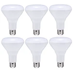 6 Pack Satco S11474 Led Bulbs 120v 8.5w =65w E26 Br30 Frost 2700k Warm White. Fixed Price $28.95.