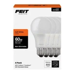 Feit A19 E26 (medium) Led Bulb Soft White 60 Watt Equivalence. Fixed Price $9.95.