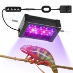 Hnrloy Uvb Reptile Light, 9w Uva Dimmable Led Lamp For Bearded Drago. Fixed Price $53.51.