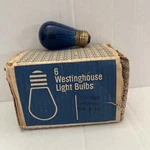 Antique Westinghouse Pack Of 6 Light Bulbs 10w 125volt-blue-s14 Base. Fixed Price $29.99.