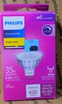 1- Philips 423780 10-watt (35-watt) Mr16 Led Dimmable Indoor Light Bulb Bx162c. Fixed Price $12.29.