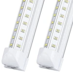 10pack 8ft Led Shop Light Fixture, 100w Integrated Tube Light,15500lm, 65.... Fixed Price $261.86.