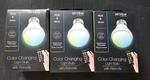 Lot Of 3 Vibe E-ssential Color Changing Light Bulb With Remote / 15 Colors. Fixed Price $27.99.