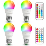 Ilc Rgb Led Light Bulb, Color Changing 4 Count (pack Of 1), Cold White Pack. Fixed Price $26.88.