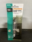 Sylvania 150t3q/cl/rp 120v 150w Double Ended Quartz Short 3-1/8" Bulb. Fixed Price $10.79.