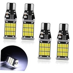 4pcs 921 912 Led Brake Lights, T15 45smd-4014 Chipsets Backup Reverse White. Fixed Price $13.25.