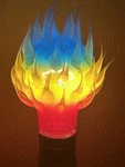 Sunbeam Mighty Bulb Rainbow Light With Silicone Spikes!. Fixed Price $38.00.