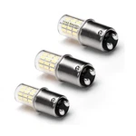 Ba15d 12v, 1076 1142 1176 S8 1004 90 Led Bright White 6000k, 3w Dc Bayonet Bu.... Fixed Price $15.48.