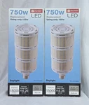Lot Of 2 Utilitech 750w Replacement Led Bulbs Corn Cob 1500 Lumens. Fixed Price $69.95.