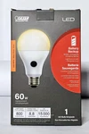 ***feit Electric Led Built-in Battery Backup (intellibulb-a21) 800 Lumen, 2700k*. Fixed Price $11.95.