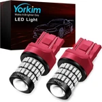 Yorkim Ultra Bright 7440 Led Bulb Red T20 7441 7443 7444 W21w 7443/7440,. Fixed Price $22.35.
