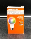 Sylvania Smart+ Wifi Full Color Light Bulb A19 9w 800 Lumens - New Open Box. Fixed Price $7.19.